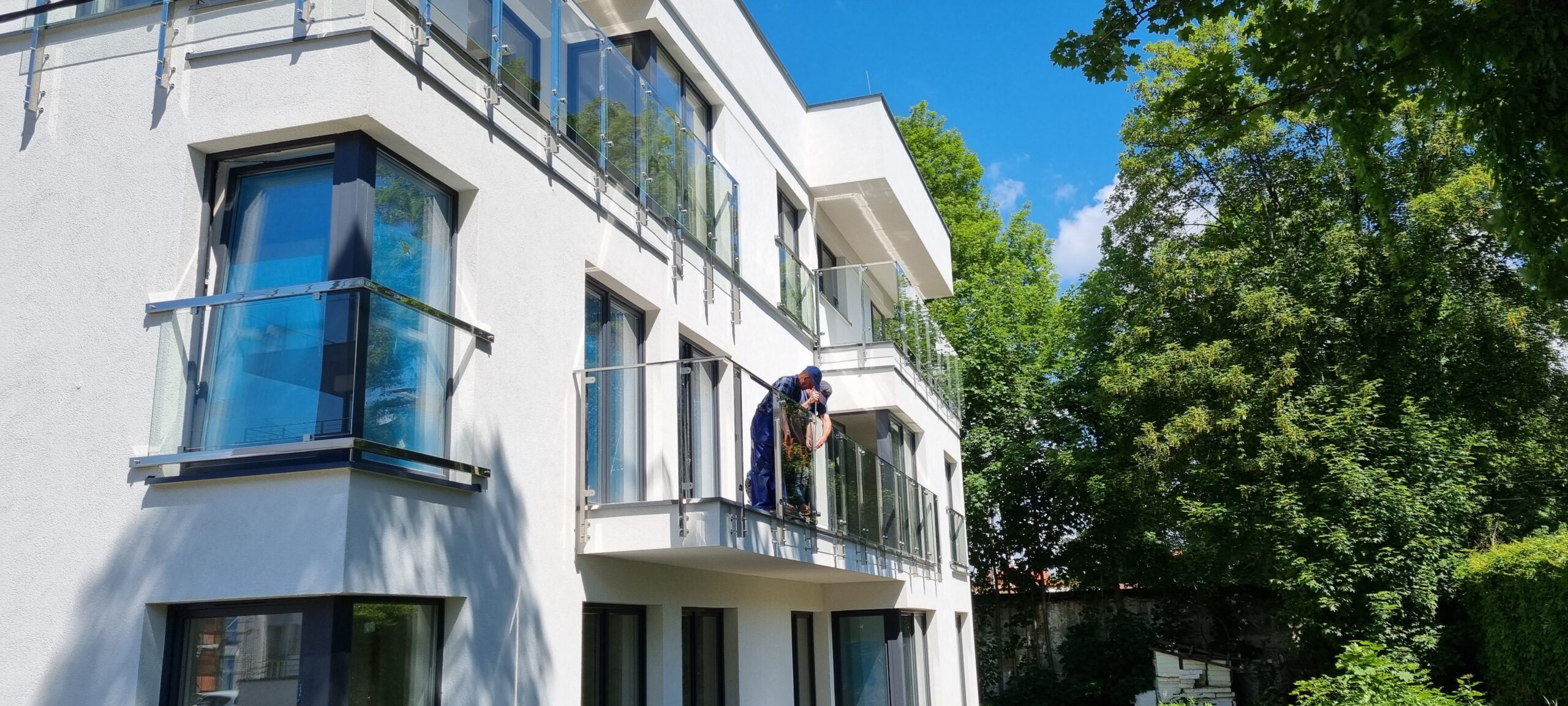 Balustrady balkonowe